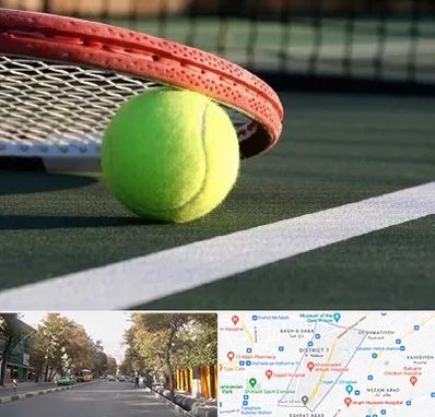 زمین تنیس در شریعتی