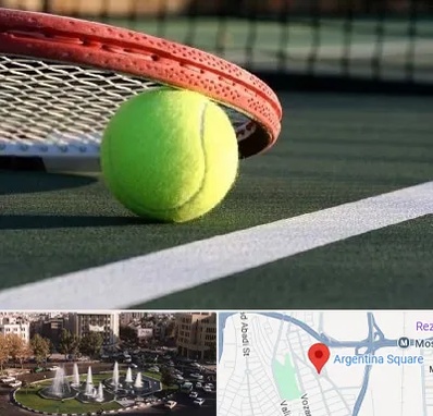 زمین تنیس در آرژانتین