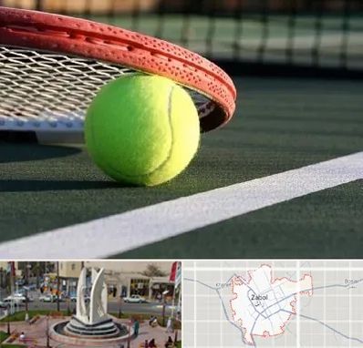 زمین تنیس در زابل