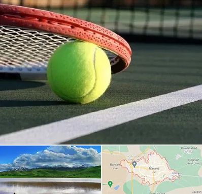 زمین تنیس در مرند