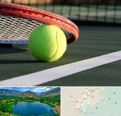 زمین تنیس در رودبار