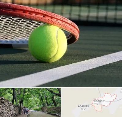زمین تنیس در شاندیز مشهد