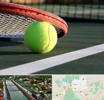 زمین تنیس در مراغه