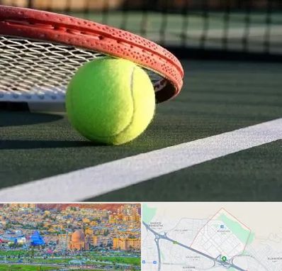 زمین تنیس در رشدیه تبریز