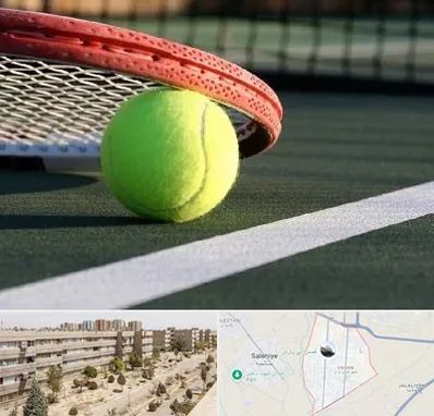 زمین تنیس در واوان اسلامشهر