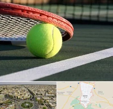 زمین تنیس در قزوین
