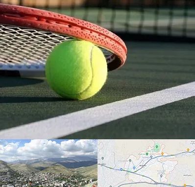 زمین تنیس در رودهن