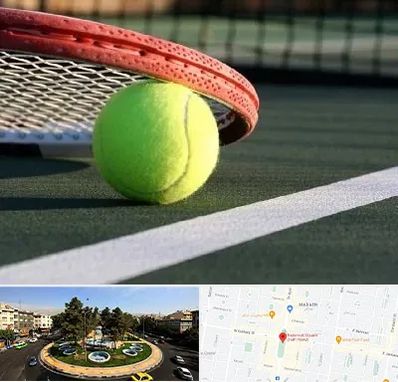 زمین تنیس در هفت حوض