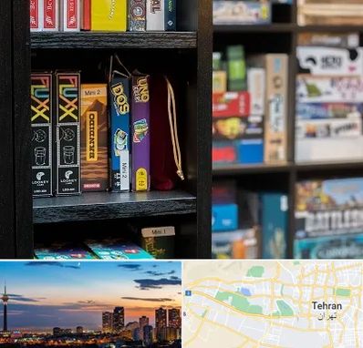 کافه بازی در غرب تهران 