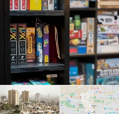 کافه بازی در منطقه 5 تهران 