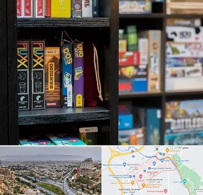 کافه بازی در معالی آباد شیراز