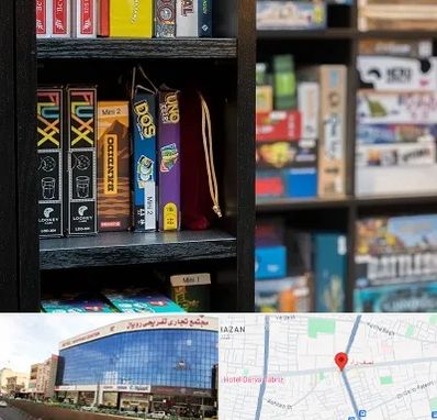 کافه بازی در نصف راه تبریز