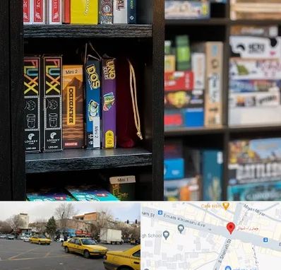 کافه بازی در شهناز تبریز