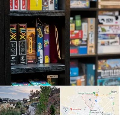 کافه بازی در باغستان کرج