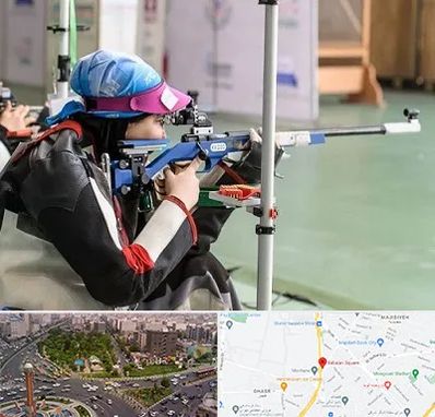 باشگاه تیراندازی بانوان در سبلان 