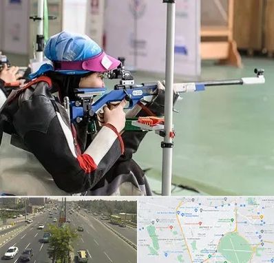 باشگاه تیراندازی بانوان در منطقه 17 تهران 