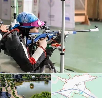 باشگاه تیراندازی بانوان در لنگرود