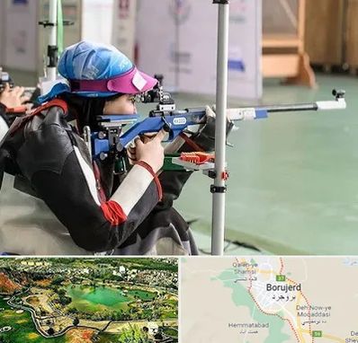 باشگاه تیراندازی بانوان در بروجرد