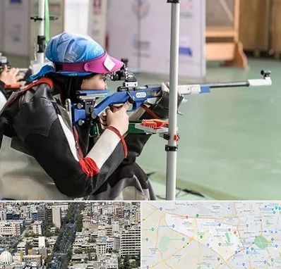 باشگاه تیراندازی بانوان در منطقه 18 تهران 