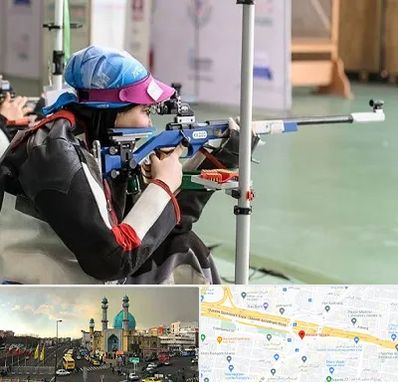 باشگاه تیراندازی بانوان در رسالت 