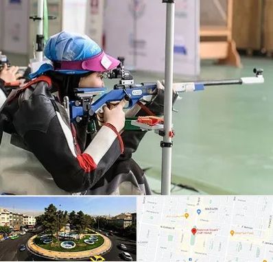 باشگاه تیراندازی بانوان در هفت حوض 