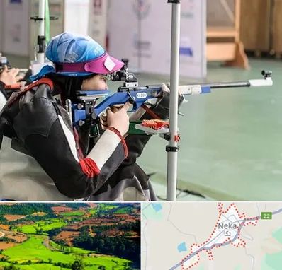 باشگاه تیراندازی بانوان در نکا
