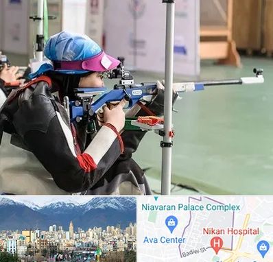 باشگاه تیراندازی بانوان در آجودانیه 