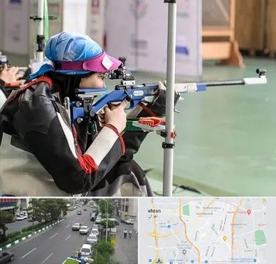 باشگاه تیراندازی بانوان در ستارخان 