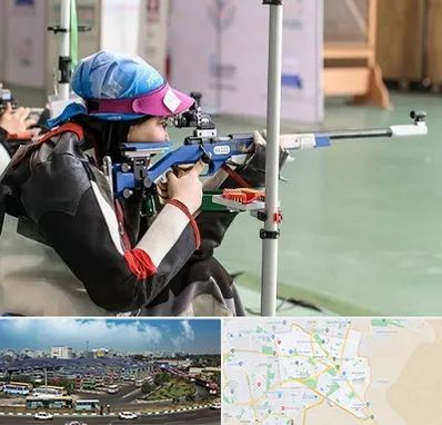 باشگاه تیراندازی بانوان در منطقه 15 تهران 