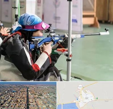 باشگاه تیراندازی بانوان در بندر ماهشهر