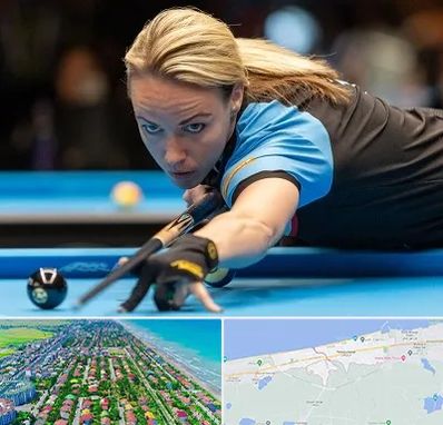 باشگاه بیلیارد بانوان در فریدونکنار