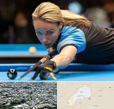 باشگاه بیلیارد بانوان در شاهرود