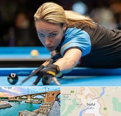 باشگاه بیلیارد بانوان در دزفول