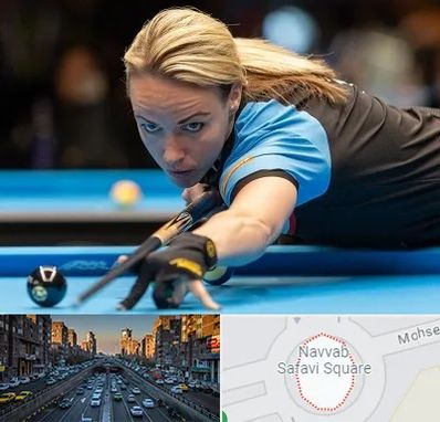 باشگاه بیلیارد بانوان در نواب