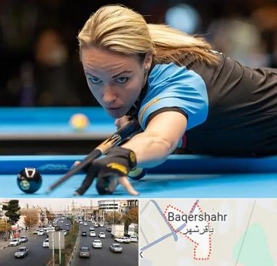 باشگاه بیلیارد بانوان در باقرشهر