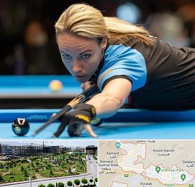 باشگاه بیلیارد بانوان در پردیس