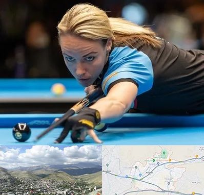 باشگاه بیلیارد بانوان در رودهن