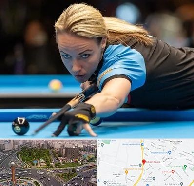 باشگاه بیلیارد بانوان در سبلان 