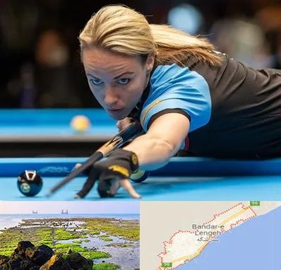 باشگاه بیلیارد بانوان در بندرلنگه