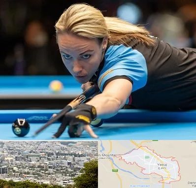 باشگاه بیلیارد بانوان در یاسوج