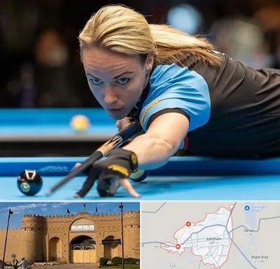 باشگاه بیلیارد بانوان در ایرانشهر