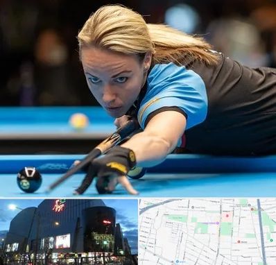 باشگاه بیلیارد بانوان در بلوار اباذر