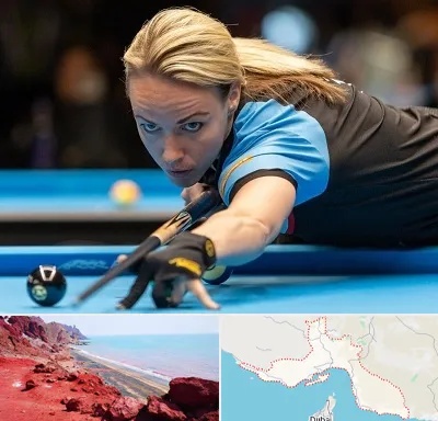 باشگاه بیلیارد بانوان در هرمزگان