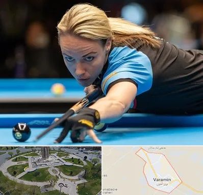 باشگاه بیلیارد بانوان در ورامین