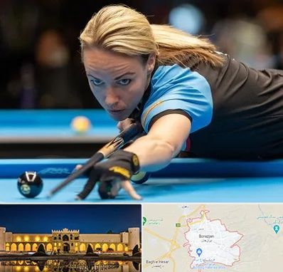 باشگاه بیلیارد بانوان در برازجان