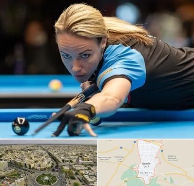 باشگاه بیلیارد بانوان در قزوین