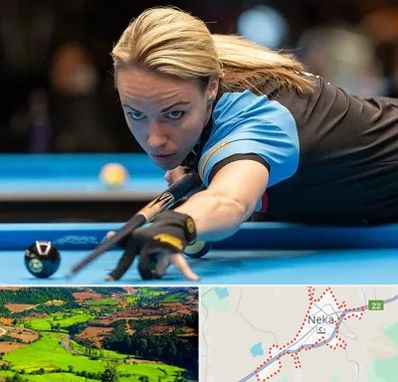 باشگاه بیلیارد بانوان در نکا