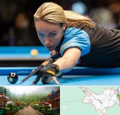 باشگاه بیلیارد بانوان در فومن