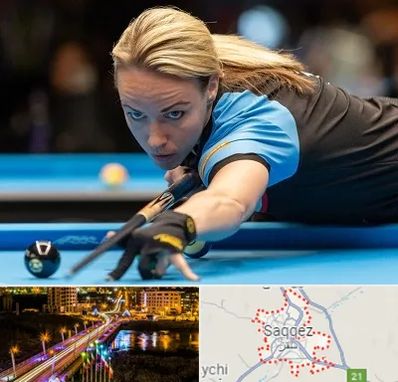 باشگاه بیلیارد بانوان در سقز