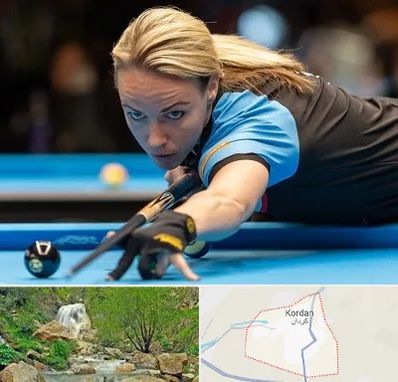 باشگاه بیلیارد بانوان در کردان